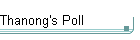 Thanong's Poll